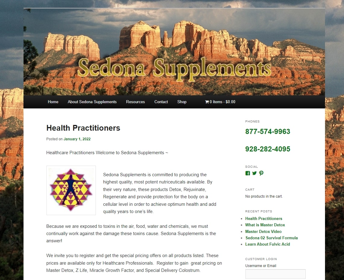 Sedona Supplements